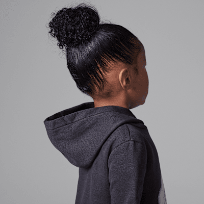 Conjunto de sudadera con gorro sin cierre con tejido Fleece de 2 piezas infantil Jordan MVP