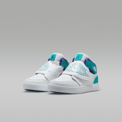 Sky Jordan 1 Younger Kids' Shoe