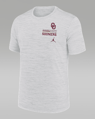 Мужская футболка Oklahoma Campus Chest Stack Velocity Nike Dri-FIT College