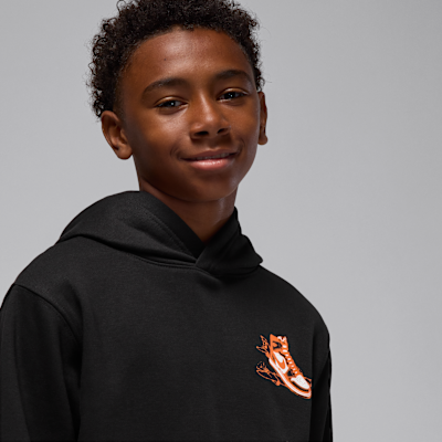 Jordan Big Kids' "Air Jordan Has Landed" Pullover Hoodie