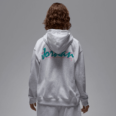 Sudadera con gorro sin cierre para mujer Jordan Brooklyn Fleece