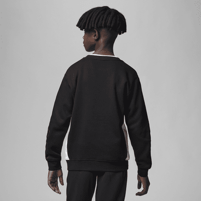 Jordan Air Holiday Shine Crewneck Big Kids' Hoodie