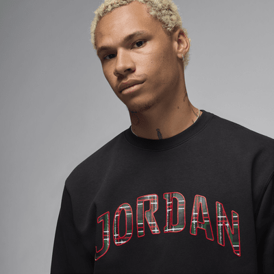 ジョーダン エッセンシャル メンズ フリース クルーネック スウェットシャツ