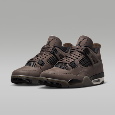 Tenis para hombre Air Jordan 4 Retro "Cave Stone and Black"