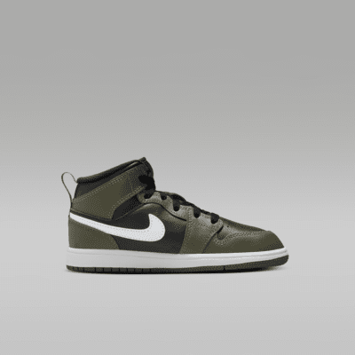 Tenis para niños de preescolar Jordan 1 Mid