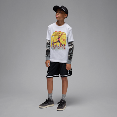 ジョーダン ジュニア コミック スラム Tシャツ