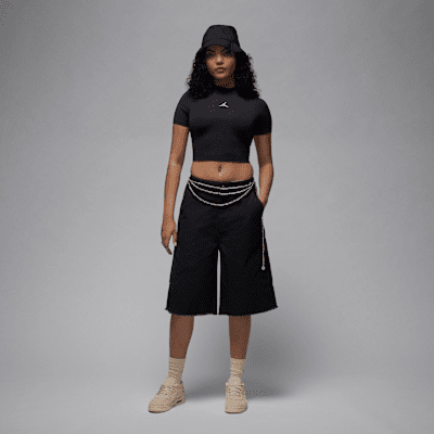 Shorts grandes para mujer Jordan Flight Chicago