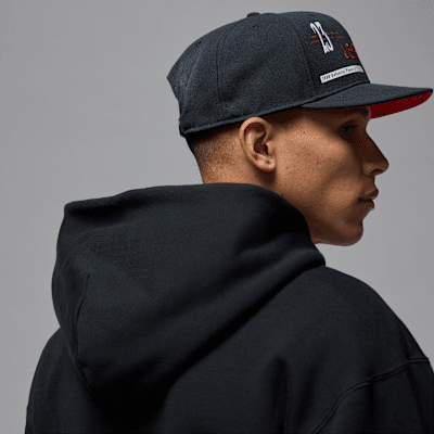 Sudadera con gorro sin cierre Chicago de tejido Fleece para hombre Air Jordan Wordmark
