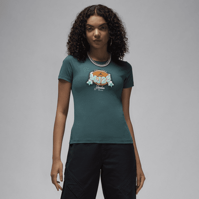 Playera de ajuste slim para mujer Jordan Essential