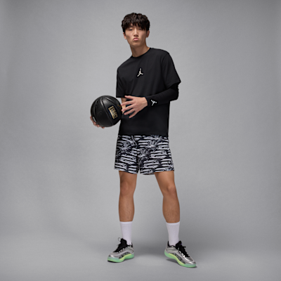 Jordan Sport Men's Dri-FIT Printed Mesh Shorts