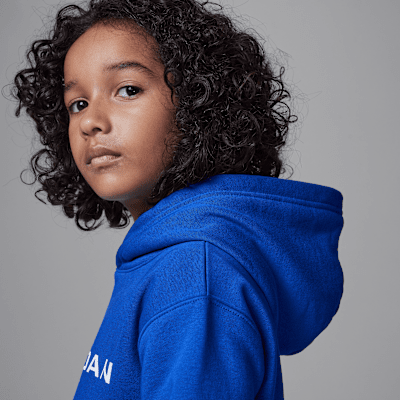 Sudadera con gorro sin cierre Baseline para niños talla pequeña Jordan