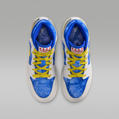 Air Jordan 1 Mid Sneaker School Big Kids' Shoes