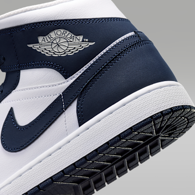 Jordan Air Jordan 1 Mid Erkek Ayakkabısı görsel 8