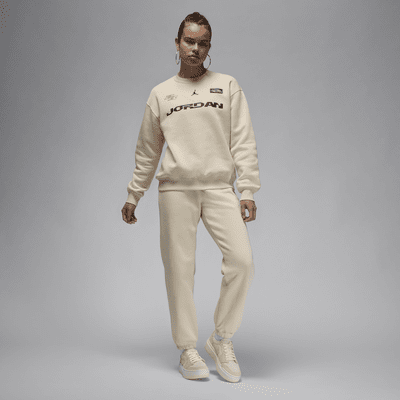 Jordan Brooklyn Fleece sweatshirt med rund hals til dame