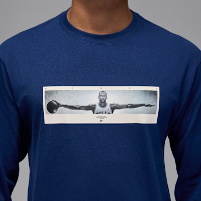 Jordan Men's Long-Sleeve Crew-Neck T-Shirt