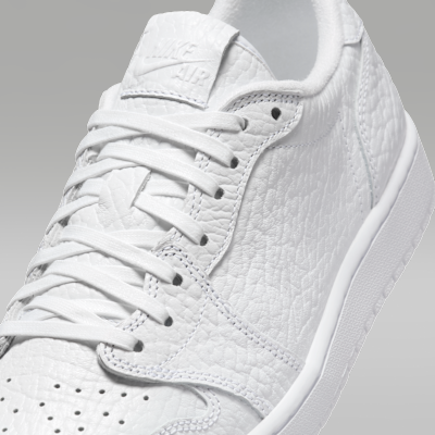 Air Jordan 1 Retro Low Men's No-Swoosh Shoes