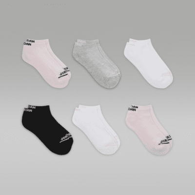 Jordan Big Kids' Legend No-Show Socks (6 Pairs)