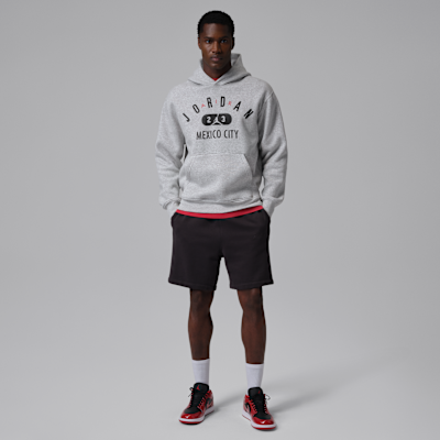 Sudadera con gorro sin cierre Jordan de tejido Fleece para hombre Mexico City