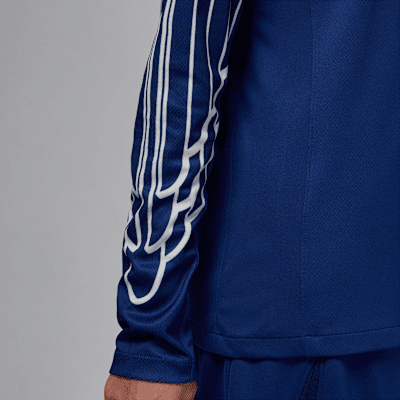Jersey de fútbol de manga larga Jordan Dri-FIT Replica para mujer Paris Saint-Germain 2024/25 Stadium Fourth