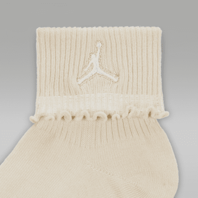 Jordan Big Kids' Foldover Ankle Socks (6 Pairs)