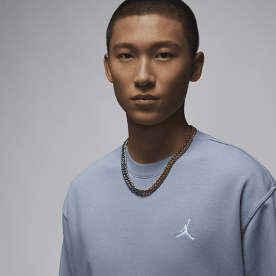 Jordan Essentials Men's Loopback Fleece Crew-Neck Sweatshirt