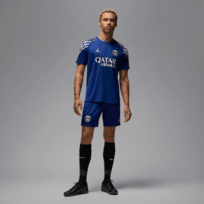 パリ サンジェルマン (PSG) 2024/25 スタジアム フォース メンズ ジョーダン Dri-FIT サッカー レプリカ ユニフォーム