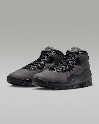 Air Jordan 10 Retro「Charred Grey and Black」