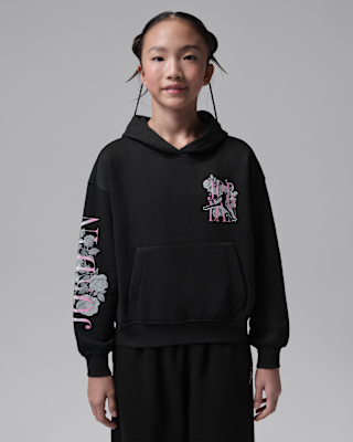 Детское худи Jordan Big Kids' Jumpman Floral Stack Hoodie