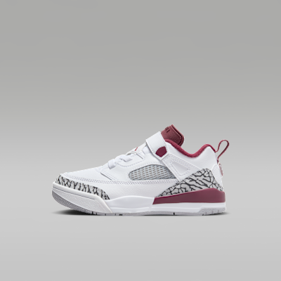 Nike Jordan Spizike Low sneaker Wit/Wolf Grey/Anthracite/Team Red