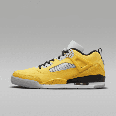 Nike Jordan Spizike Low sneaker Varsity Maize/Wolf Grey/Pure Platinum/Zwart