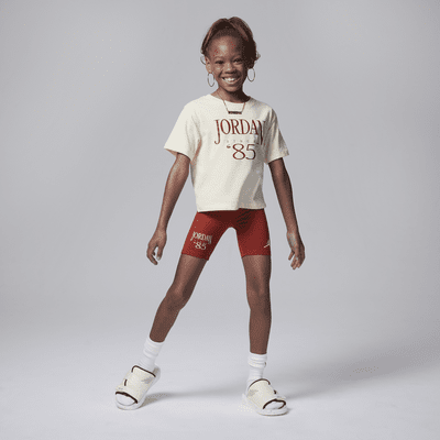 Jordan Brooklyn Mini Me bikeshortsset voor kleuters