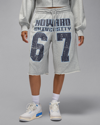 Женские шорты Jordan Flight Fleece x Howard University Big Shorts