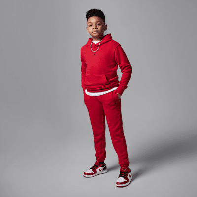 Sudadera con gorro sin cierre Crossover para niños talla grande Jordan Dri-FIT Sport