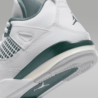 Jordan 4 Retro "Oxidized Green" Little Kids' Shoes