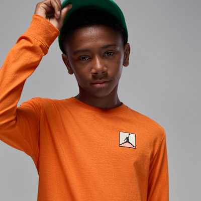Jordan Essentials Big Kids' Baseline Long Sleeve T-Shirt