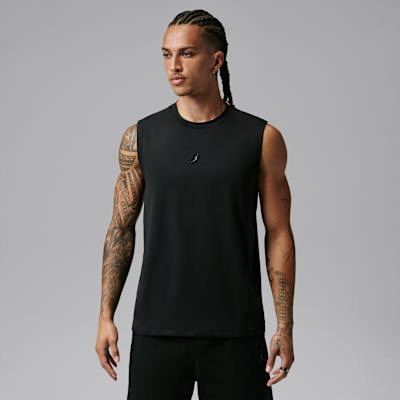 Jordan Sport Flightweight Dri-FIT Kolsuz Erkek Üstü