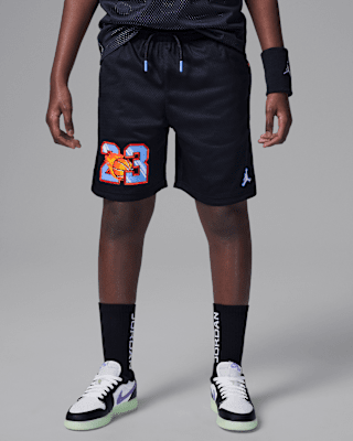 Детские шорты Jordan Customized Air Big Kids' Flame Shorts