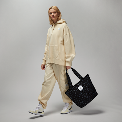 Jordan Flight Printed Recycled Cotton Carryall Tote Recycled Water Resistant Tote Bag (38L)