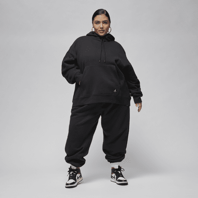 Nike Jordan Flight Fleece Women's Pullover Hoodie (Plus Size