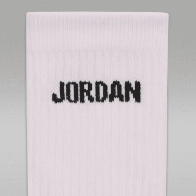 Jordan Legend-crew-strømper til større børn (6 par)