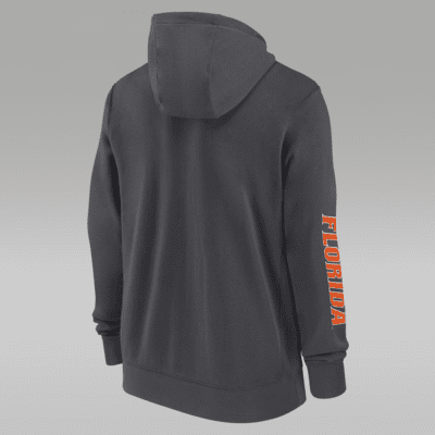 Florida Gators Sideline Team Issue Men's Jordan College Full-Zip Hoodie