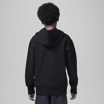 Sudadera con gorro sin cierre de tejido Fleece Statement para niños talla grande Jordan Paris Saint-Germain