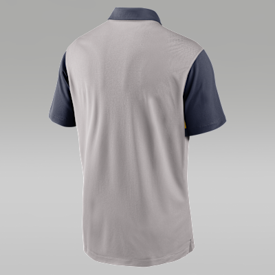 Polo universitario marca Jordan Dri-FIT para hombre Michigan Vapor