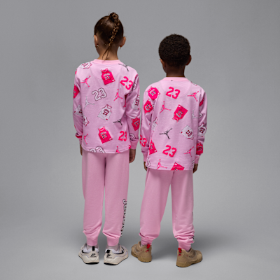 Jordan Younger Kids' 23 Jersey Long-Sleeve T-Shirt and Trouser Set