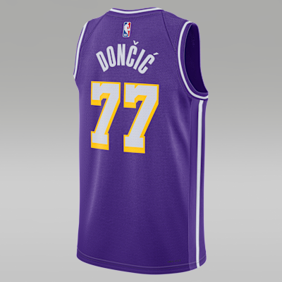 Los Angeles Lakers 2025/26 Statement Edition Men's Nike Dri-FIT NBA Swingman Jersey