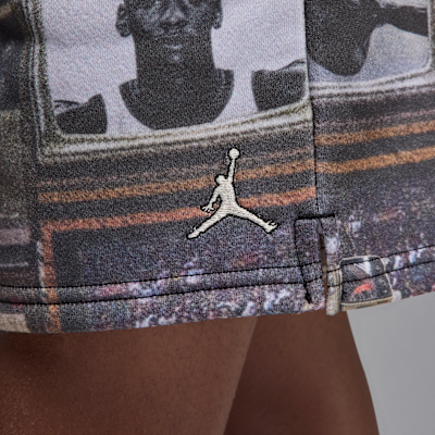 Jordan Big Kids' Brooklyn Printed Fleece Shorts
