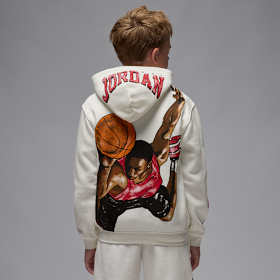 Jordan Big Kids' Sketch Pullover Hoodie
