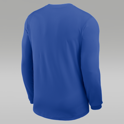 Playera de manga larga universitaria marca Jordan Dri-FIT para hombre Florida Sideline Coach