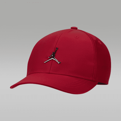 Kšiltovka Jordan s kovovým logem Jumpman a zahnutým kšiltem pro větší děti