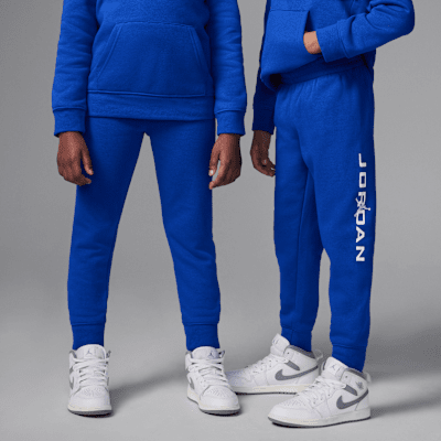 Conjunto de 2 piezas de sudadera con gorro sin cierre Baseline para niños talla pequeña Jordan